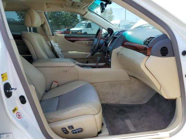 JTHBL46F875009978 - 2007 LEXUS LS 460 WHITE photo 7