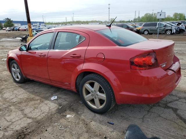 1B3BD1FB0BN577159 - 2011 DODGE AVENGER MAINSTREET RED photo 2