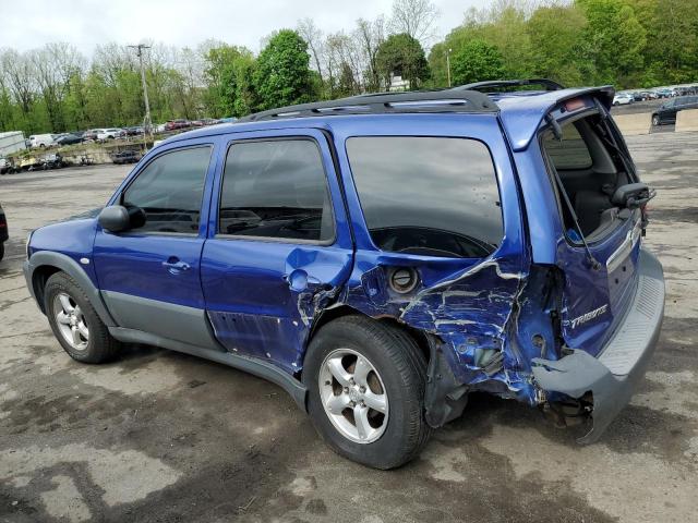 4F2YZ92Z25KM57056 - 2005 MAZDA TRIBUTE I BLUE photo 2