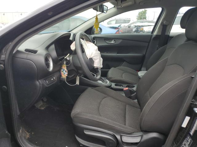 3KPF24AD4KE023627 - 2019 KIA FORTE FE შავი ფოტო 7