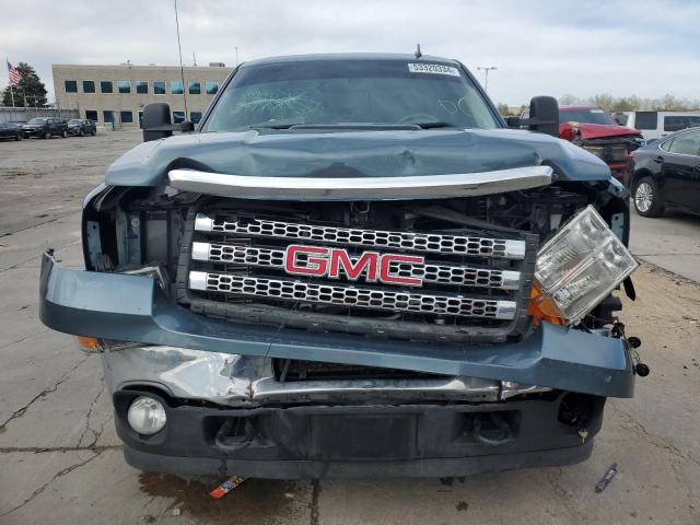 1GT121C83CF159134 - 2012 GMC SIERRA K2500 SLT TEAL photo 5