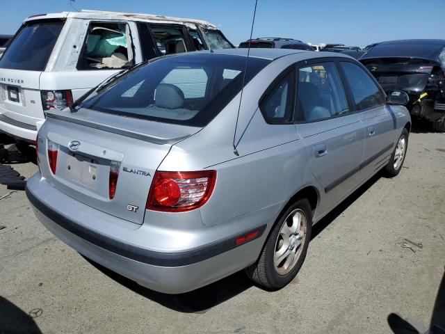 KMHDN56D34U107631 - 2004 HYUNDAI ELANTRA GLS SILVER photo 3