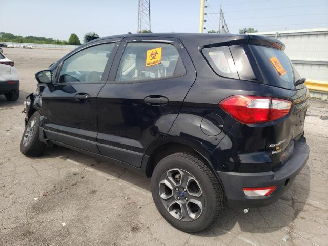 MAJ3S2FE0KC256619 - 2019 FORD ECOSPORT S BLACK photo 2