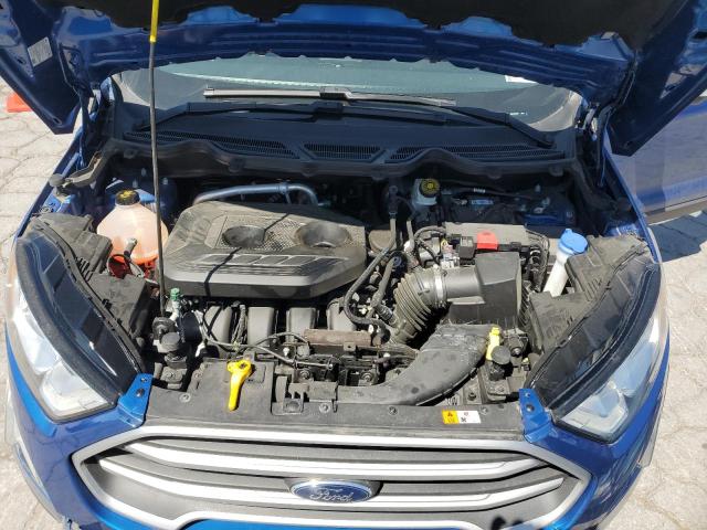 MAJ6S3GL6MC409572 - 2021 FORD ECOSPORT SE 蓝色 照片 12