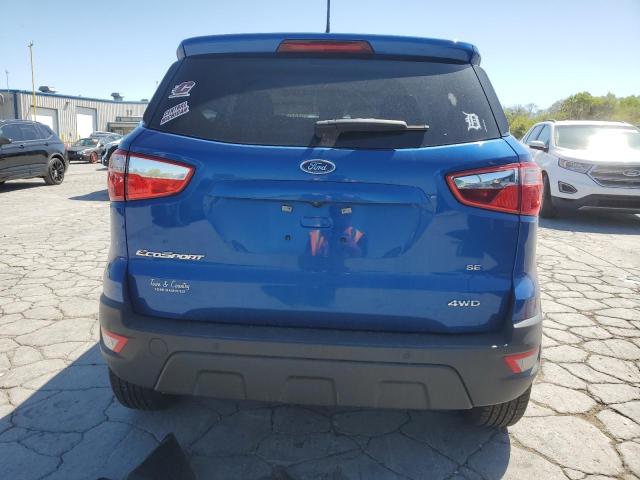 MAJ6S3GL6MC409572 - 2021 FORD ECOSPORT SE 蓝色 照片 6