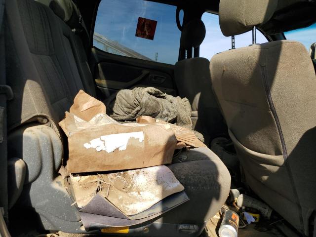 5TBDT44196S517329 - 2006 TOYOTA TUNDRA DOUBLE CAB SR5 BLACK photo 10