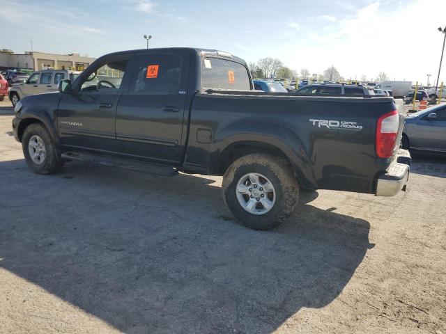 5TBDT44196S517329 - 2006 TOYOTA TUNDRA DOUBLE CAB SR5 BLACK photo 2