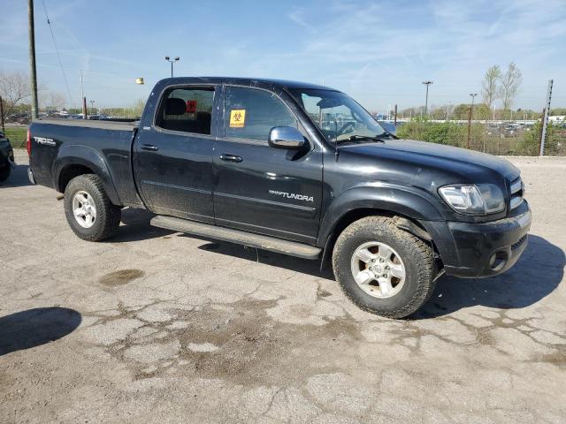 5TBDT44196S517329 - 2006 TOYOTA TUNDRA DOUBLE CAB SR5 BLACK photo 4