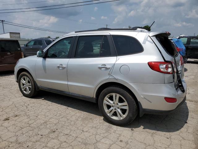 5XYZK4AGXCG136767 - 2012 HYUNDAI SANTA FE LIMITED SILVER photo 2