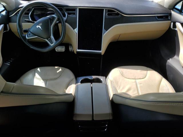 5YJSA1CP1DFP10584 - 2013 TESLA MODEL S GREEN photo 8