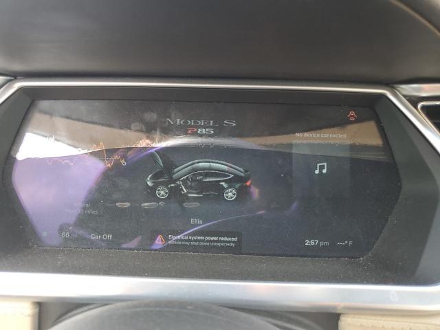 5YJSA1CP1DFP10584 - 2013 TESLA MODEL S GREEN photo 9