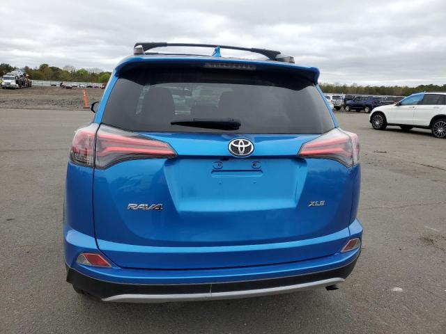 JTMWFREVXGJ074709 - 2016 TOYOTA RAV4 XLE BLUE photo 6