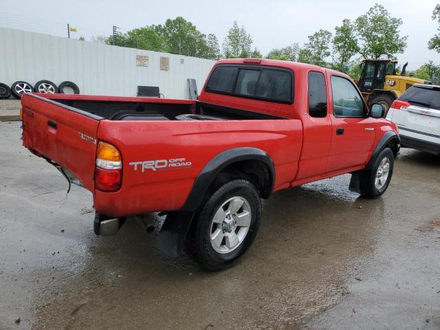5TESM92N92Z036363 - 2002 TOYOTA TACOMA XTRACAB PRERUNNER 红色 照片 3