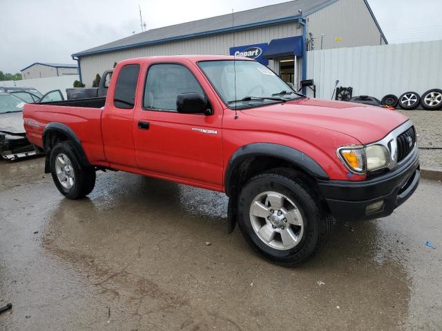 5TESM92N92Z036363 - 2002 TOYOTA TACOMA XTRACAB PRERUNNER 红色 照片 4