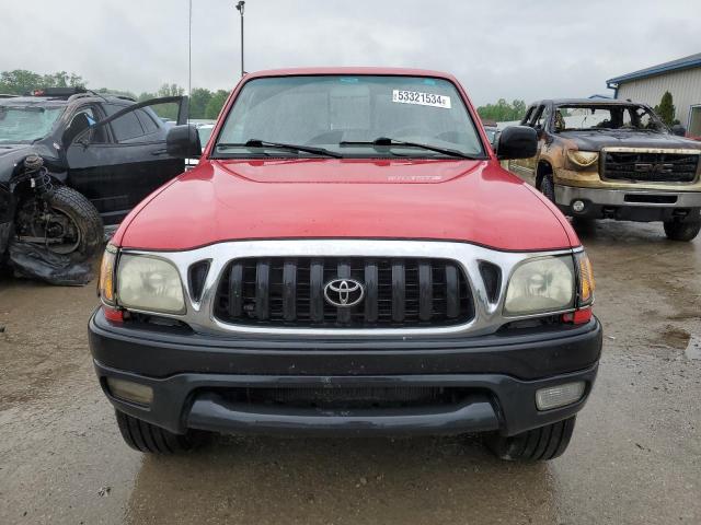 5TESM92N92Z036363 - 2002 TOYOTA TACOMA XTRACAB PRERUNNER 红色 照片 5