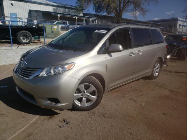 2015 TOYOTA SIENNA LE, 