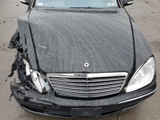 WDBNG83J16A471449 - 2006 MERCEDES-BENZ S 430 4MATIC BLACK photo 11