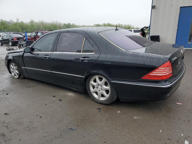 WDBNG83J16A471449 - 2006 MERCEDES-BENZ S 430 4MATIC BLACK photo 2