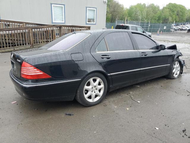 WDBNG83J16A471449 - 2006 MERCEDES-BENZ S 430 4MATIC BLACK photo 3