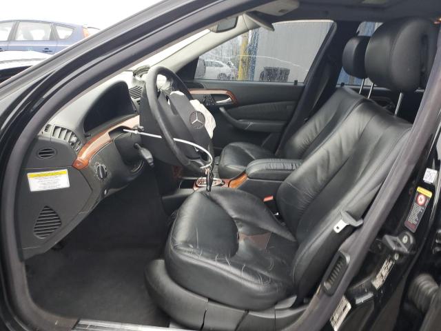 WDBNG83J16A471449 - 2006 MERCEDES-BENZ S 430 4MATIC BLACK photo 7