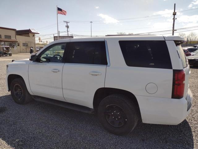 1GNSKDEC0HR321418 - 2017 CHEVROLET TAHOE POLICE WHITE photo 2