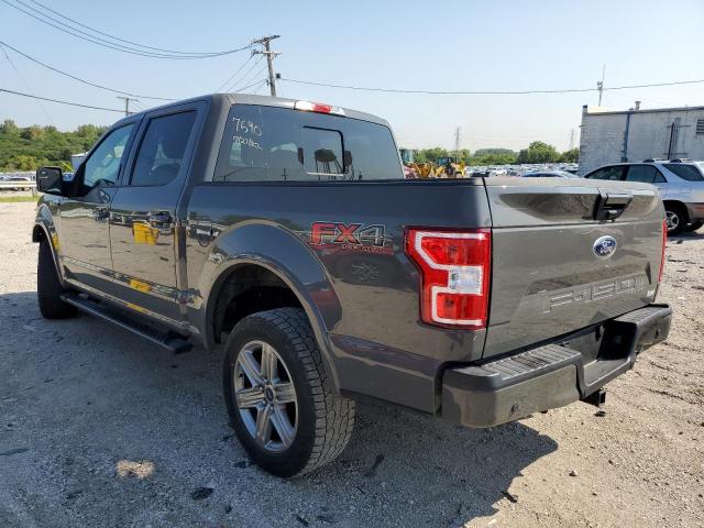 1FTEW1E56JFB81859 - 2018 FORD F150 SUPERCREW GRAY photo 3