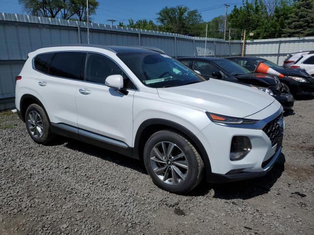 5NMS3CAD7LH144572 - 2020 HYUNDAI SANTA FE SEL WHITE photo 4