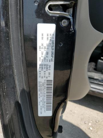 2C4RC1CG5CR143727 - 2012 CHRYSLER TOWN & COU TOURING L BLACK photo 12