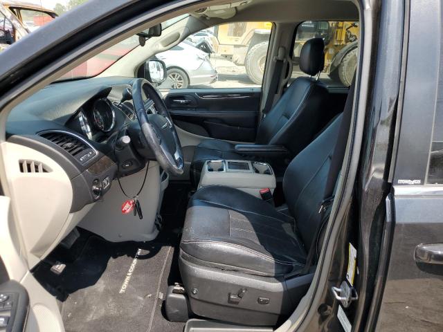 2C4RC1CG5CR143727 - 2012 CHRYSLER TOWN & COU TOURING L BLACK photo 7