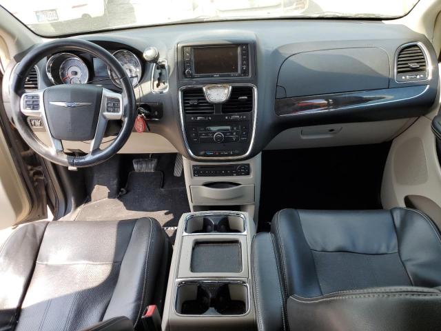 2C4RC1CG5CR143727 - 2012 CHRYSLER TOWN & COU TOURING L BLACK photo 8