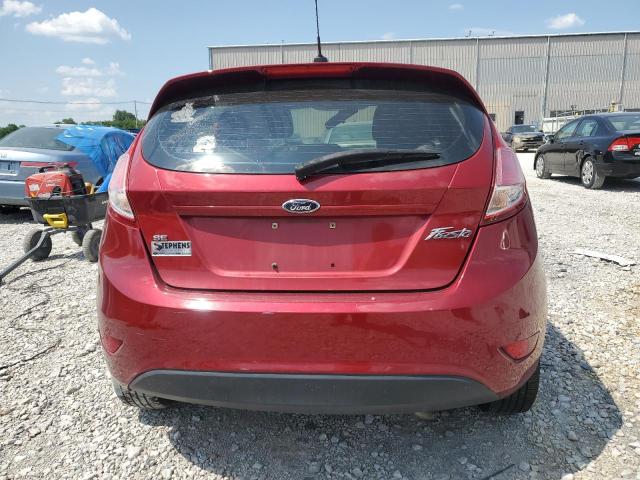 3FADP4EJ9HM132629 - 2017 FORD FIESTA SE MAROON photo 6