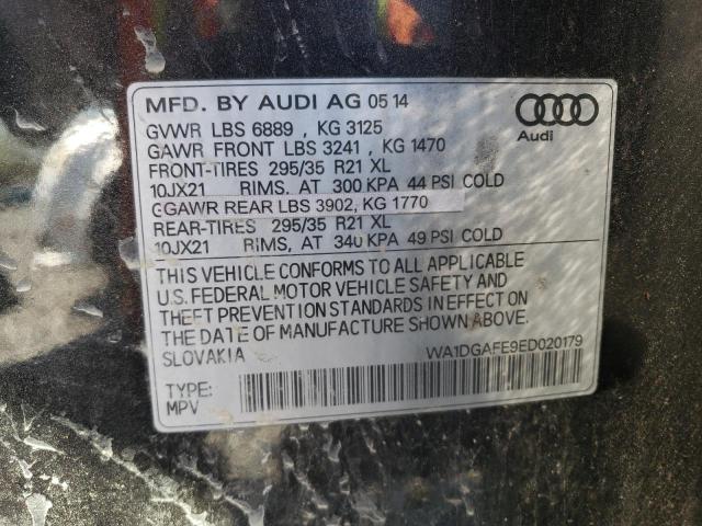 WA1DGAFE9ED020179 - 2014 AUDI Q7 PRESTIGE Күлгін фото 13