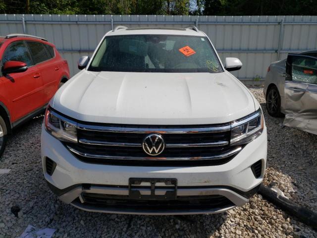 1V2BR2CA5MC532975 - 2021 VOLKSWAGEN ATLAS SEL WHITE photo 5