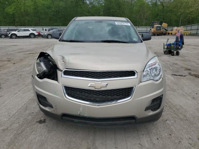 2CNALBEW3A6271188 - 2010 CHEVROLET EQUINOX LS TAN photo 5