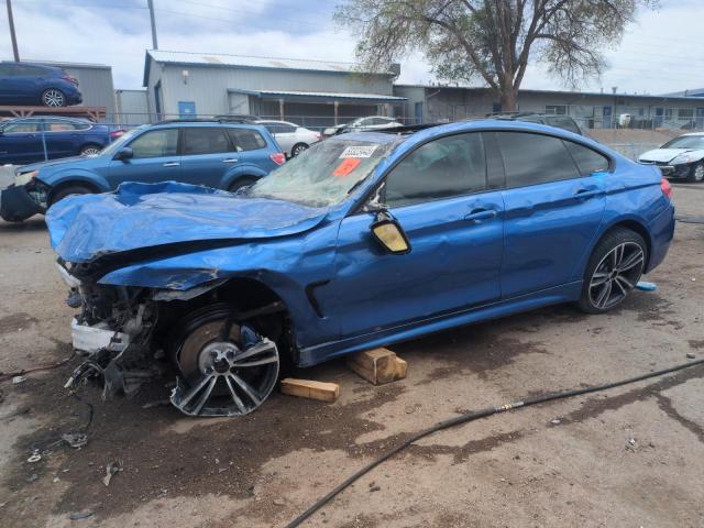 WBA4B3C51GG528052 - 2016 BMW 435 XI GRAN COUPE BLUE photo 1