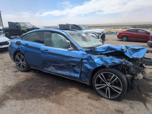 WBA4B3C51GG528052 - 2016 BMW 435 XI GRAN COUPE BLUE photo 4