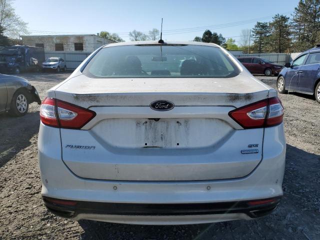 3FA6P0H9XER197541 - 2014 FORD FUSION SE WHITE photo 6