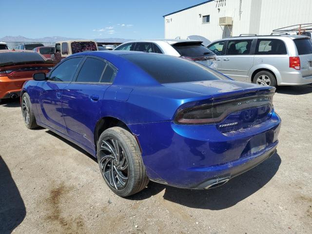 2C3CDXBG2KH709410 - 2019 DODGE CHARGER SXT BLUE photo 2