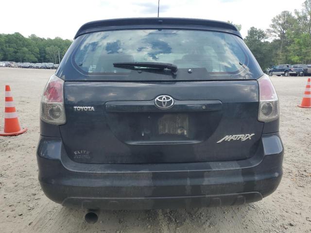 2T1KR32E48C719083 - 2008 TOYOTA MATRIX XR BLACK photo 6