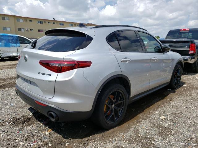 ZASPAKBN3K7C50575 - 2019 ALFA ROMEO STELVIO TI SILVER photo 3