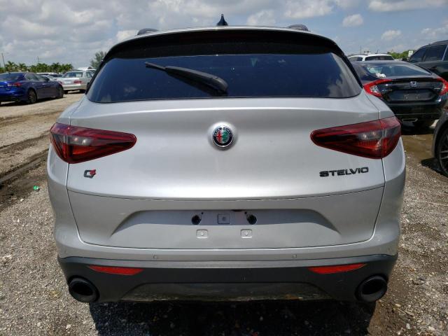 ZASPAKBN3K7C50575 - 2019 ALFA ROMEO STELVIO TI SILVER photo 6