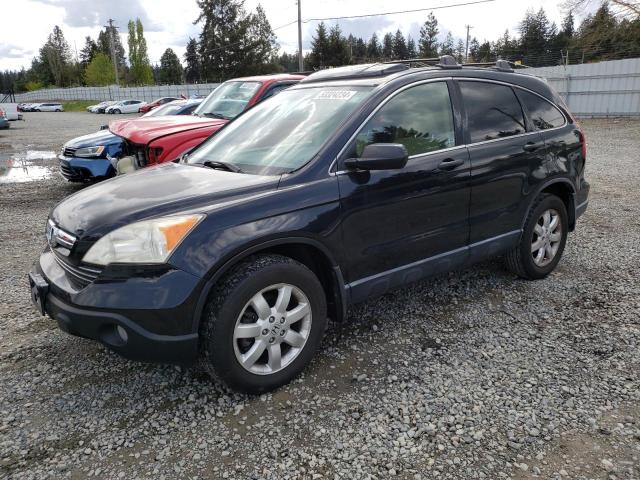 JHLRE38587C010507 - 2007 HONDA CR-V EX BLACK photo 1