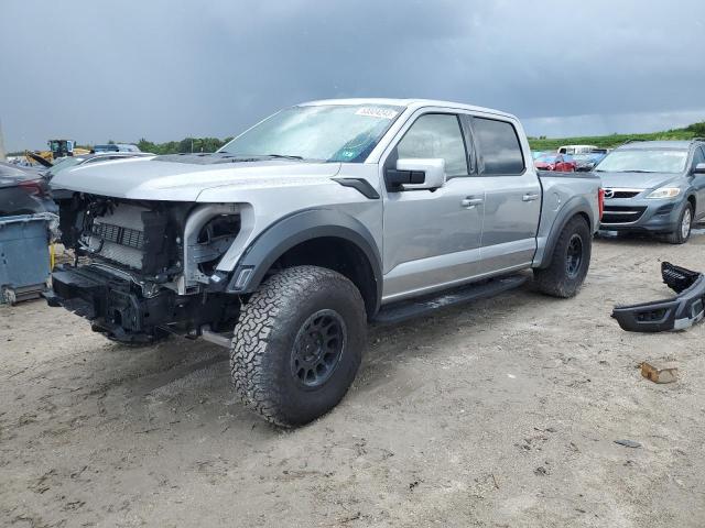 1FTFW1RG2NFA01640 - 2022 FORD F150 RAPTOR SILVER photo 1