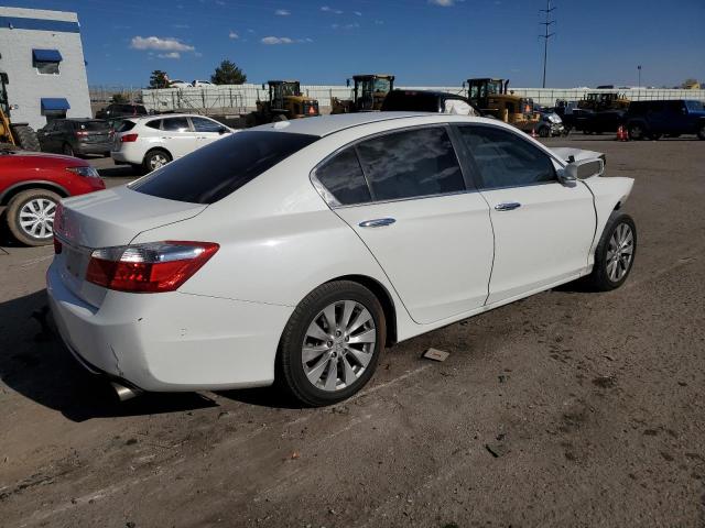 1HGCR2F84EA105977 - 2014 HONDA ACCORD EXL WHITE photo 3