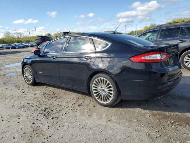 3FA6P0RU3GR170476 - 2016 FORD FUSION TITANIUM HEV BLACK photo 2