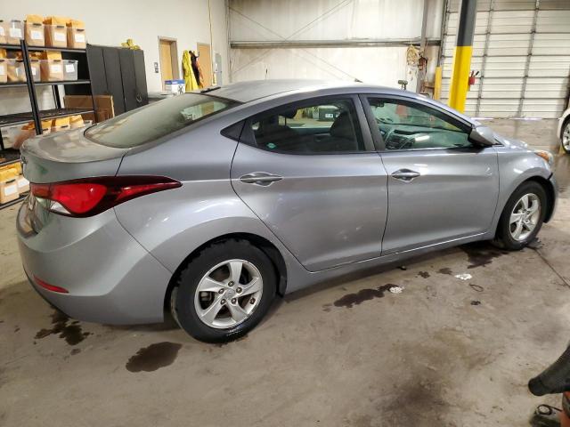 5NPDH4AE3FH651792 - 2015 HYUNDAI ELANTRA SE SILVER photo 3