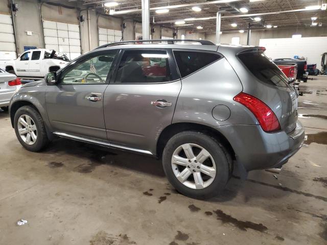 JN8AZ08W36W532193 - 2006 NISSAN MURANO SL CHARCOAL photo 2