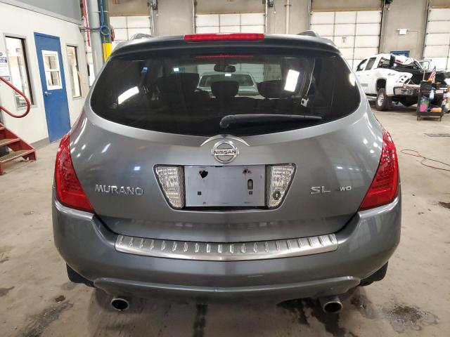 JN8AZ08W36W532193 - 2006 NISSAN MURANO SL CHARCOAL photo 6