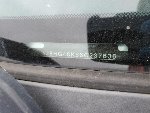 1J8HG48K66C237636 - 2006 JEEP COMMANDER 银色 照片 12