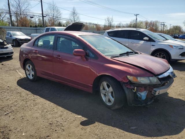 2HGFA16609H355334 - 2009 HONDA CIVIC LX-S MAROON photo 4